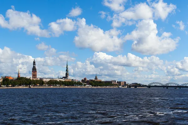 Riga, Letonya'nın başkenti. — Stok fotoğraf