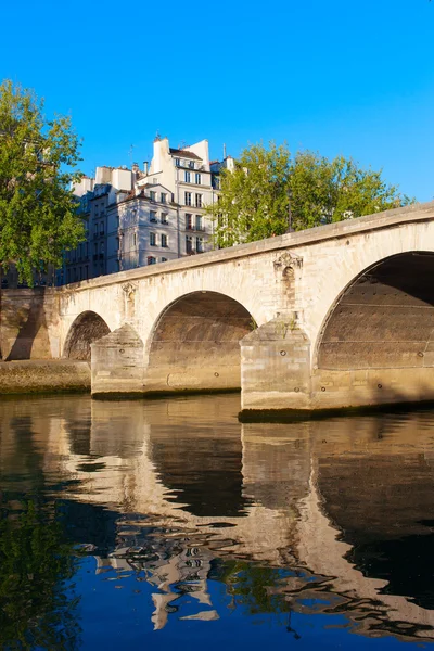 橋 ponte marie、パリ. — ストック写真