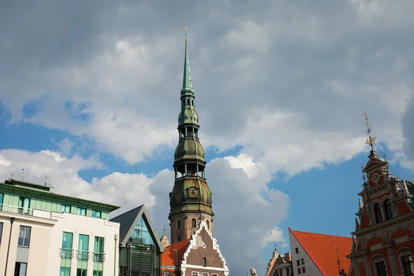 Iglesia de San Pedro, Riga, Letonia . —  Fotos de Stock