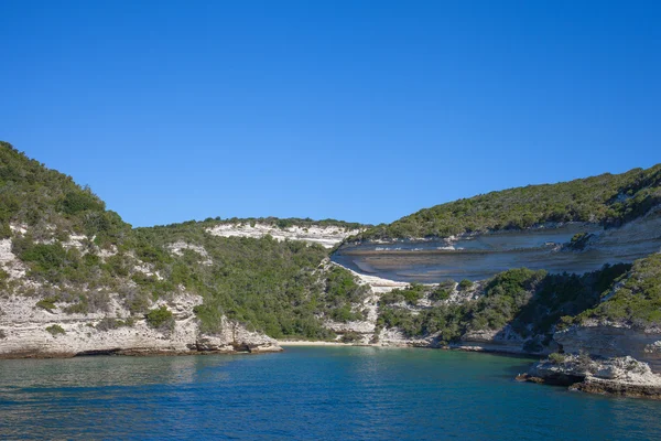 Falésias da Córsega do Sul, França . — Fotografia de Stock