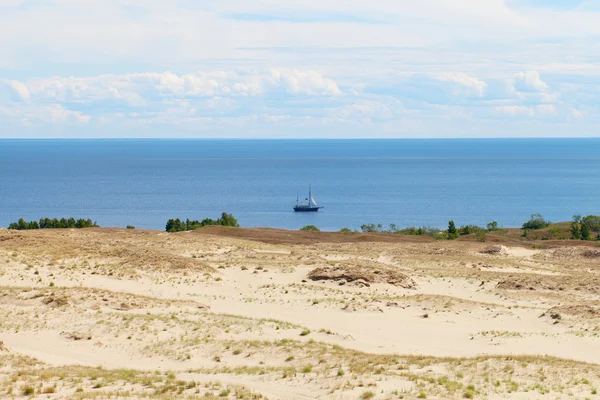 Dunes de sable, flèche de Courlande, Lituanie . — Photo