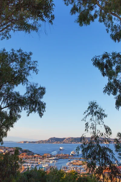 Přístav Palau, Sardinie. — Stock fotografie