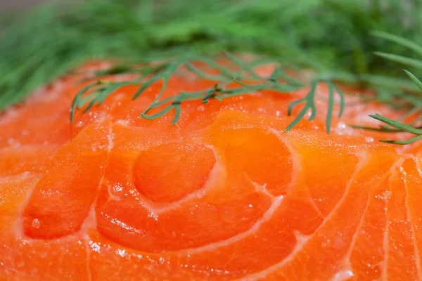 Salmón y eneldo . — Foto de Stock