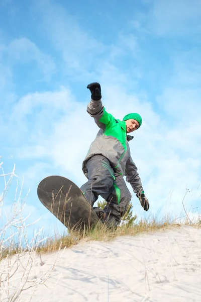 Snowboarder. — Foto de Stock