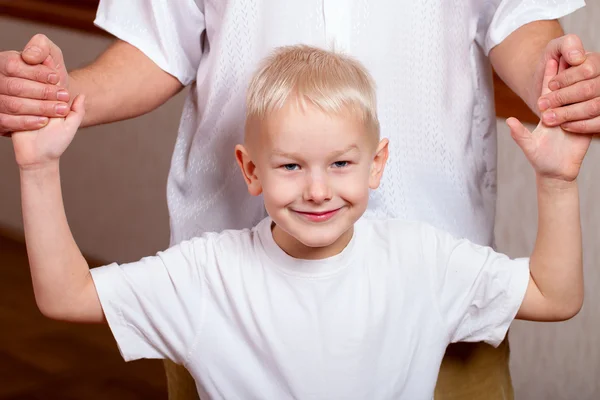 Zoon en vader. — Stockfoto