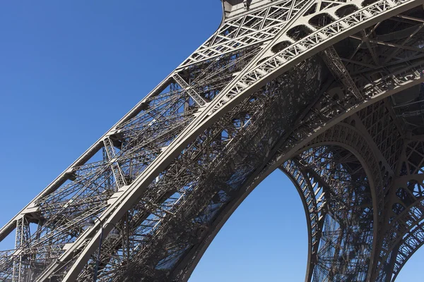 Szczegóły wieży eiffel, Paryż. — Zdjęcie stockowe