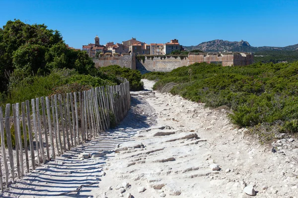 Bonifacio, Corsica, Francia . — Foto Stock