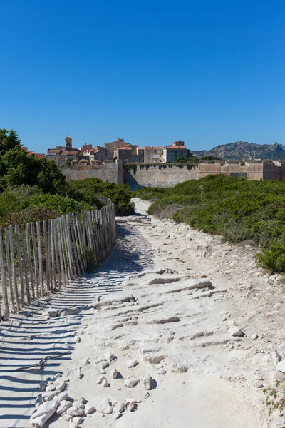 Bonifacio, Korsyka, Francja. — Zdjęcie stockowe