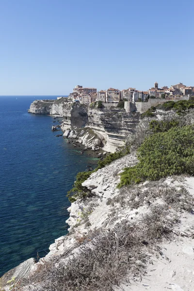 Bonifacio city, Córcega, Francia . — Foto de Stock