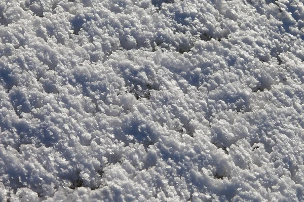 Schneeoberfläche. — Stockfoto