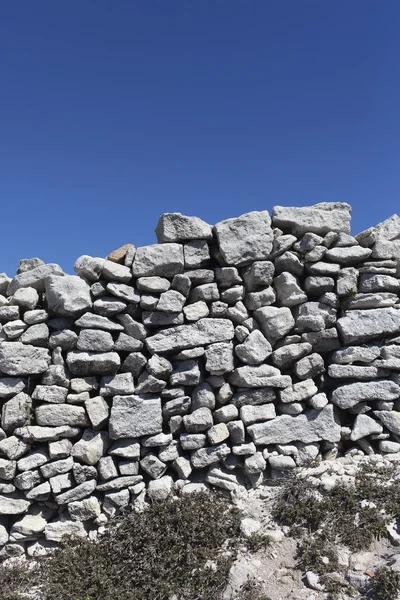 Stone fence. — Stock Photo, Image