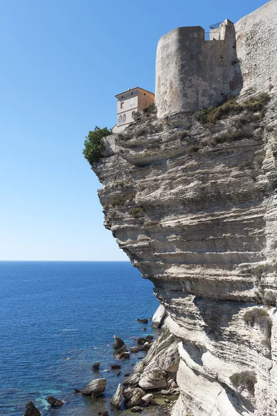 Costa de Bonifacio, Córsega, França . — Fotografia de Stock