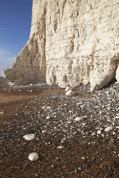 Sedm sester útesu east Sussex, Anglie. — Stock fotografie