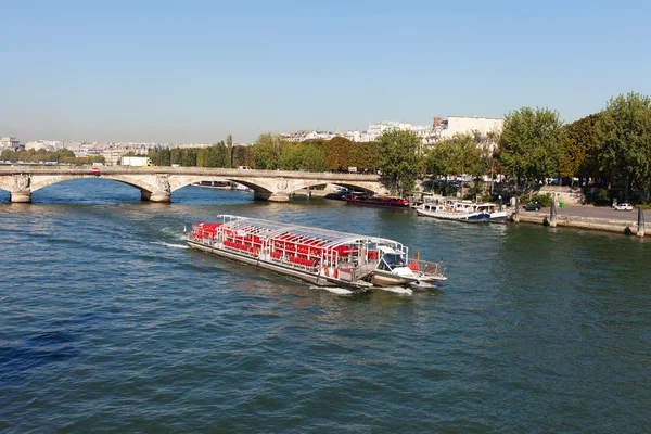 Seine Nehri, paris. — Stok fotoğraf