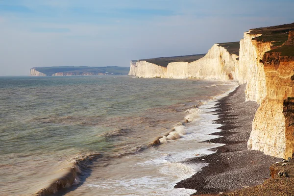 Seven Sisters cliffs, Inglaterra, Reino Unido . — Foto de Stock