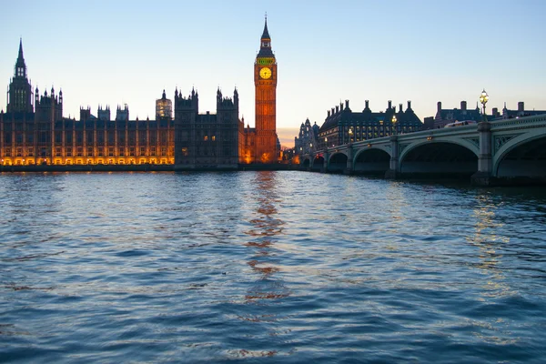 Noite em Londres . — Fotografia de Stock