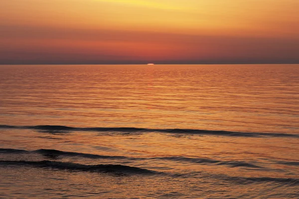 Baltiska sunset. — Stockfoto