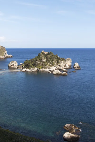 Isola Bella, Taormina, Sicily. — Stock Photo, Image