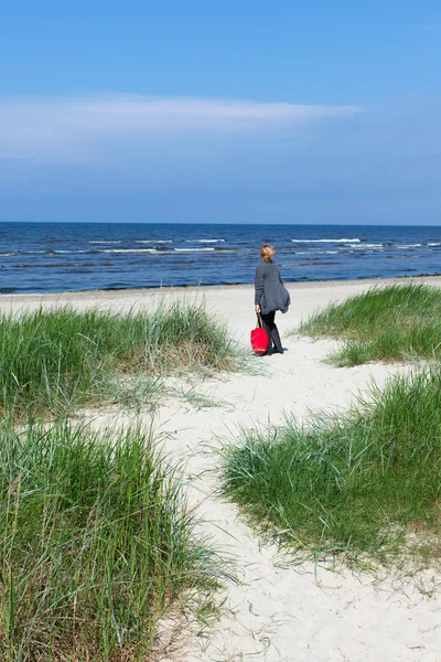 Praia baltic . — Fotografia de Stock