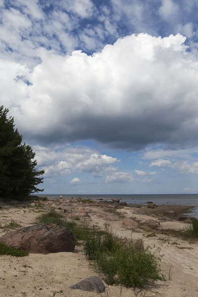 Nuvens e mar . — Fotografia de Stock