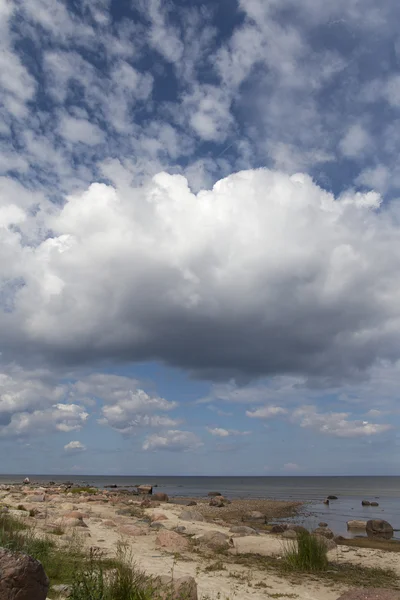 Nuvens e mar . — Fotografia de Stock