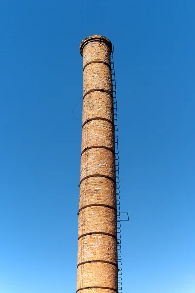 Brick chimney. — Stock Photo, Image