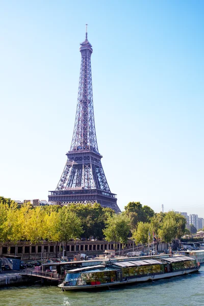 Seine River, Parijs, Frankrijk. — Stockfoto