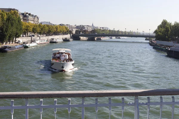 Seine Nehri, Paris, Fransa. — Stok fotoğraf