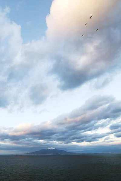 Везувий вулкан, Италия . — стоковое фото
