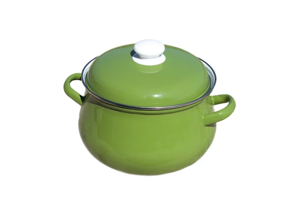 Groene pot. — Stockfoto