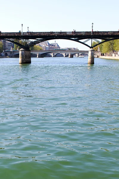 Seine River, Paříž, Francie. — Stock fotografie