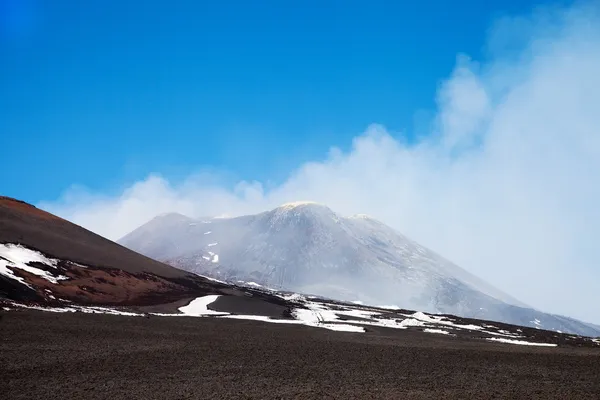 Wulkan etna. — Zdjęcie stockowe