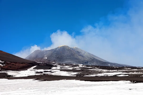 Wulkan etna. — Zdjęcie stockowe