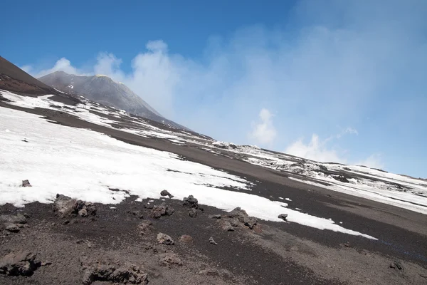 Vulcão etna . — Fotografia de Stock