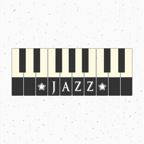 Icono de jazz — Vector de stock