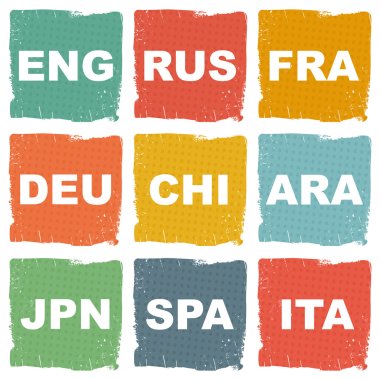 languages icons