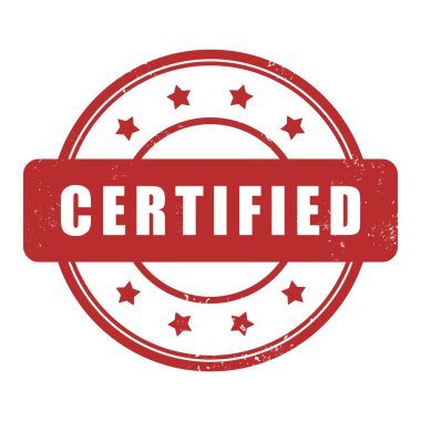 Sertifikalı damgası