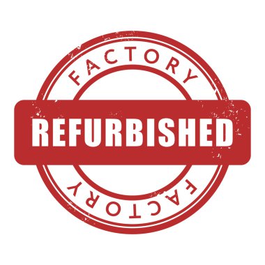 Factory Refurbished stamp clipart
