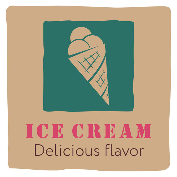 ice cream emblem