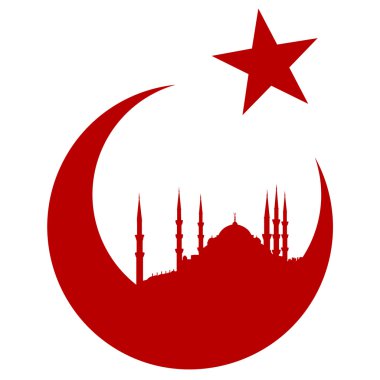 Türkiye'nin sembolü ile Sultanahmet Camii