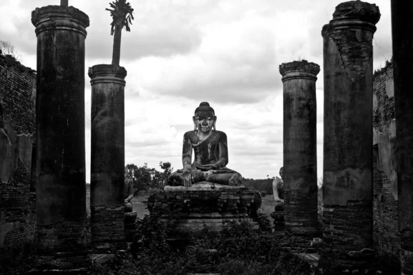 Templo permanece — Fotografia de Stock