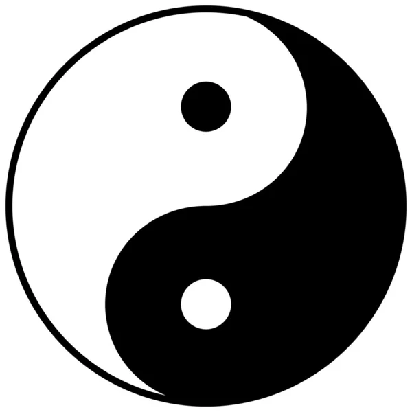Yin Yang. — Archivo Imágenes Vectoriales