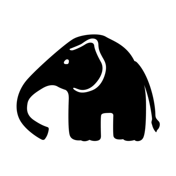 Éléphant — Image vectorielle