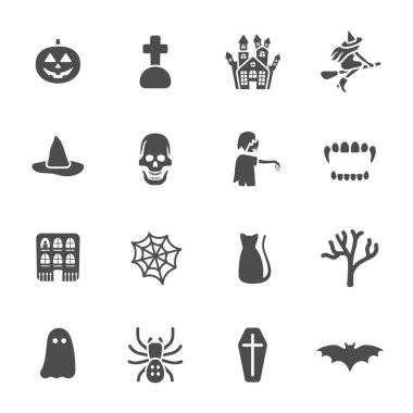 Halloween Tema simgeleri