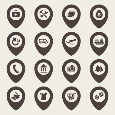 harita Icons set