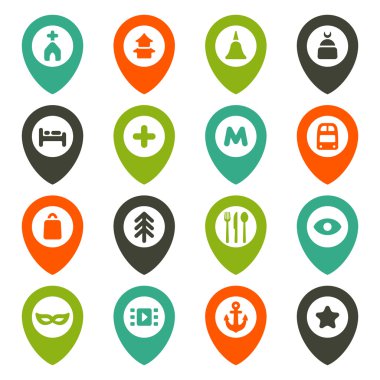 harita Icons set