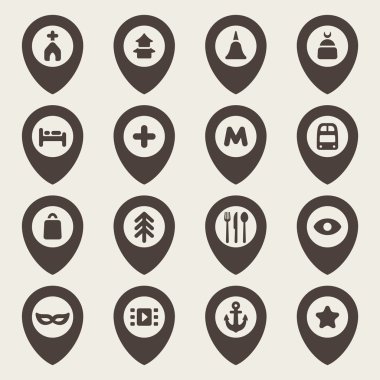 harita Icons set