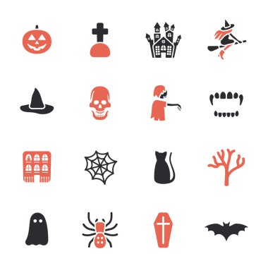 Halloween Tema simgeleri