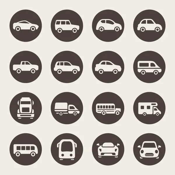 Автомобільний набір іконок — стоковий вектор