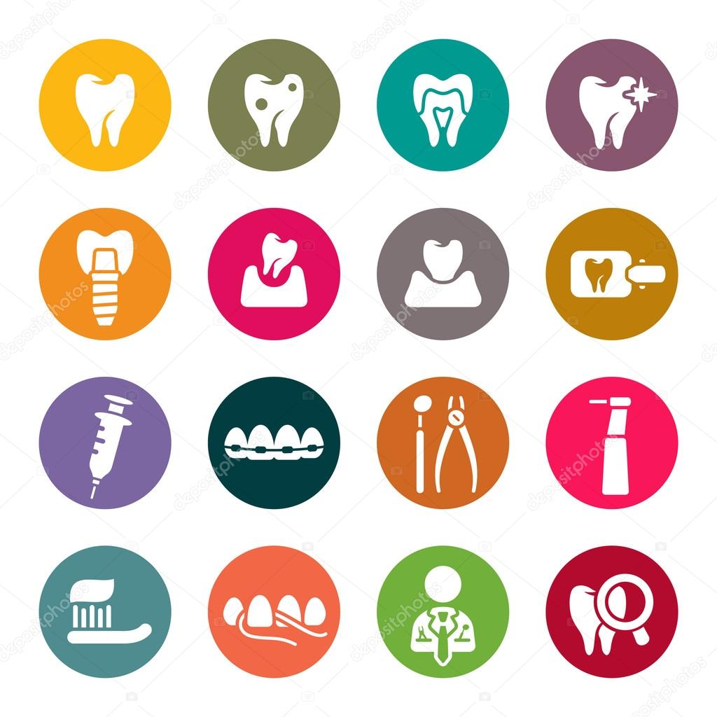 Dental theme icons